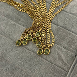 Bella Necklace - Olivine