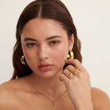 Zuri Hoops - Gold