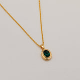 Ingrid Necklace - Emerald Green