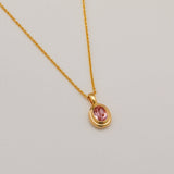 Ingrid Necklace - Light Rose