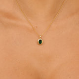 Ingrid Necklace - Emerald