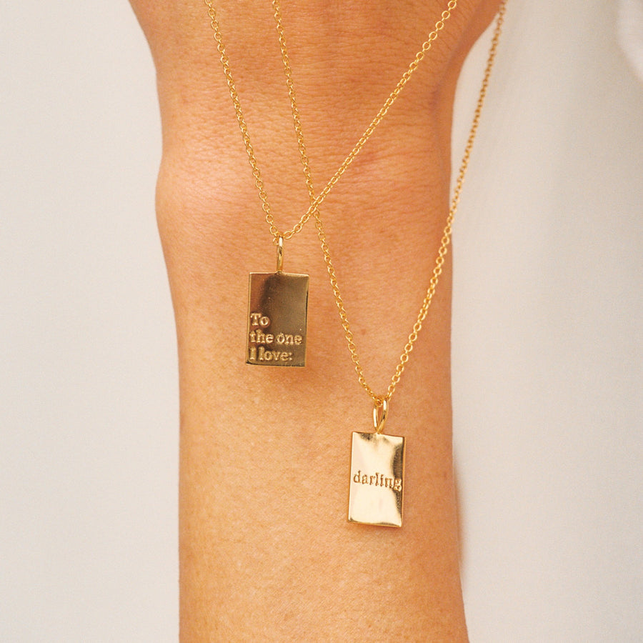 Memento Necklace 'To The One I Love'