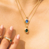 Ingrid Necklace - Sapphire