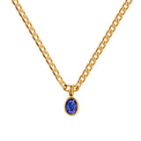 Bella Necklace - Sapphire Blue