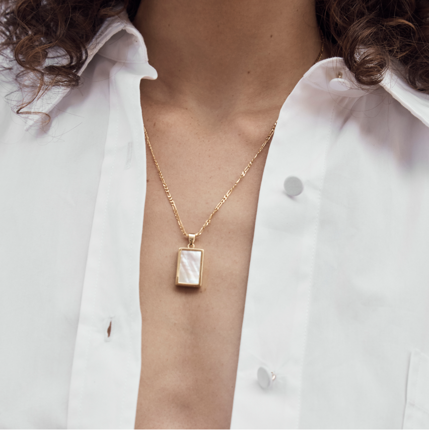 Willow Necklace - Mother of Pearl