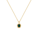 Ingrid Necklace - Emerald Green