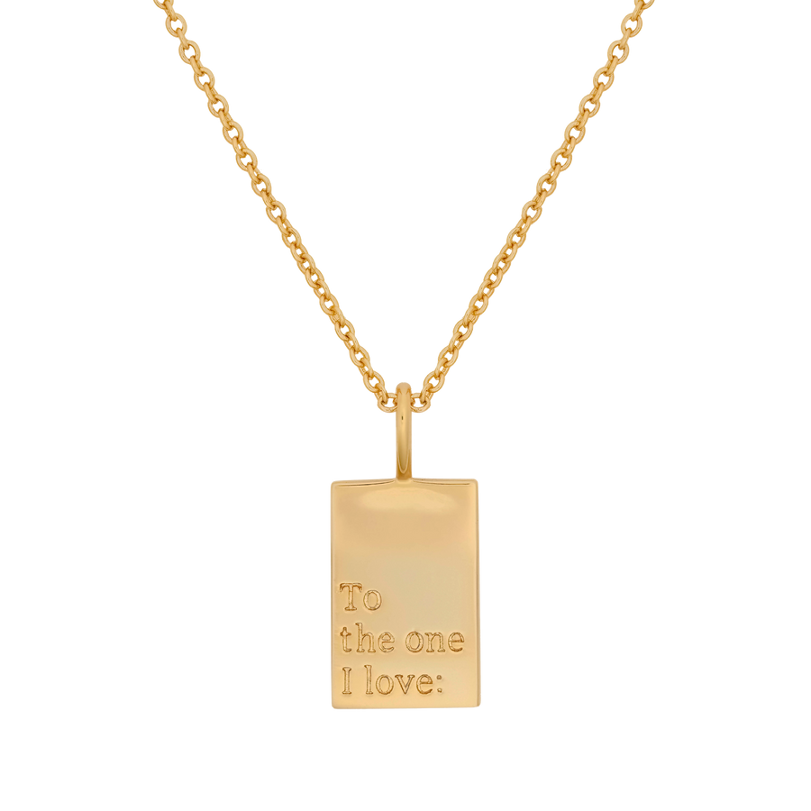 Memento Necklace 'To The One I Love'
